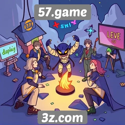 Exploração da comunidade de jogadores no 57.game